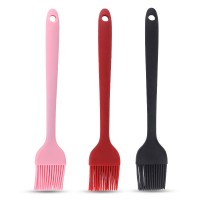 New Style Food Grade Kitchen Silicone Resistant BBQ Grilling Dessert Baking Marinating Silicone Oil Brush